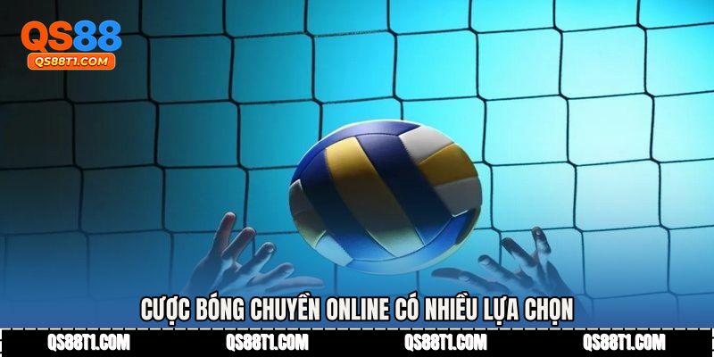 Cược bóng chuyền online có nhiều lựa chọn 